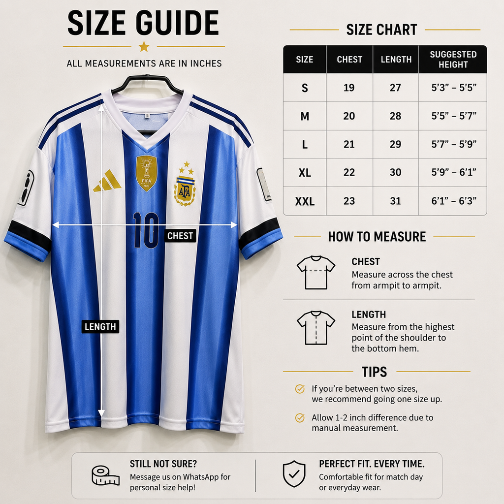 Argentina Home 'Champions' Kit - 2026 Edition