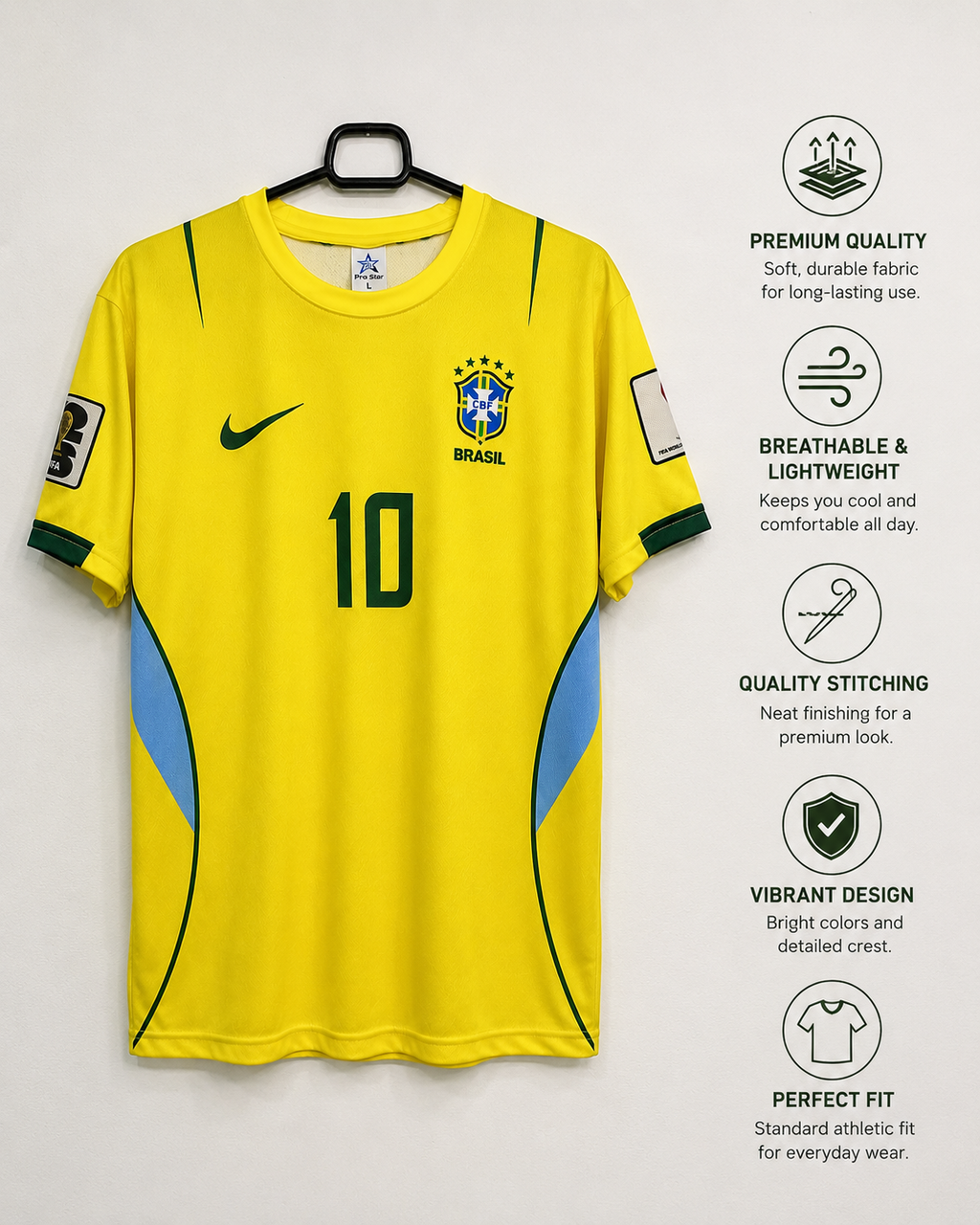 Brazil Home Jersey 2026
