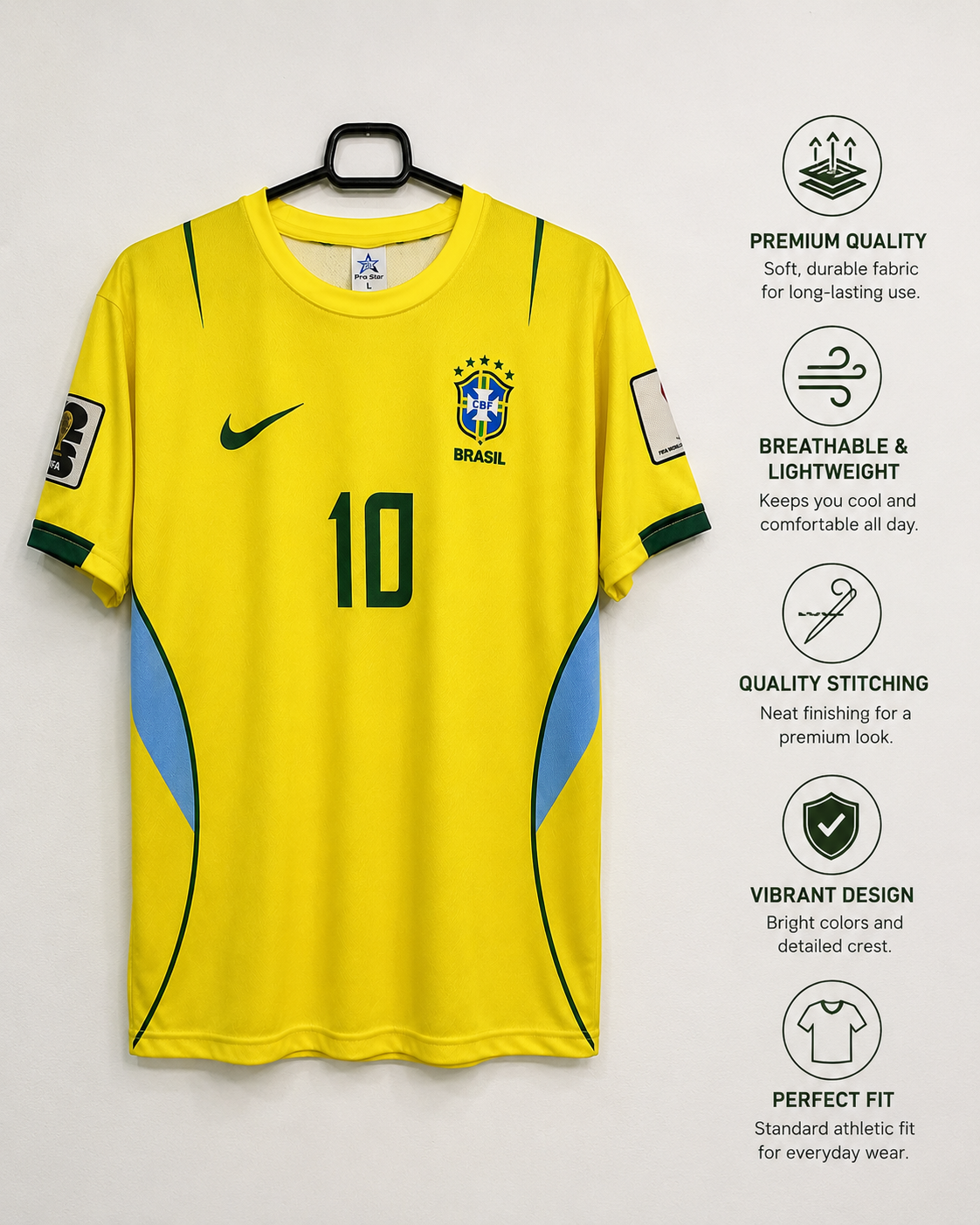 Brazil Home Jersey 2026
