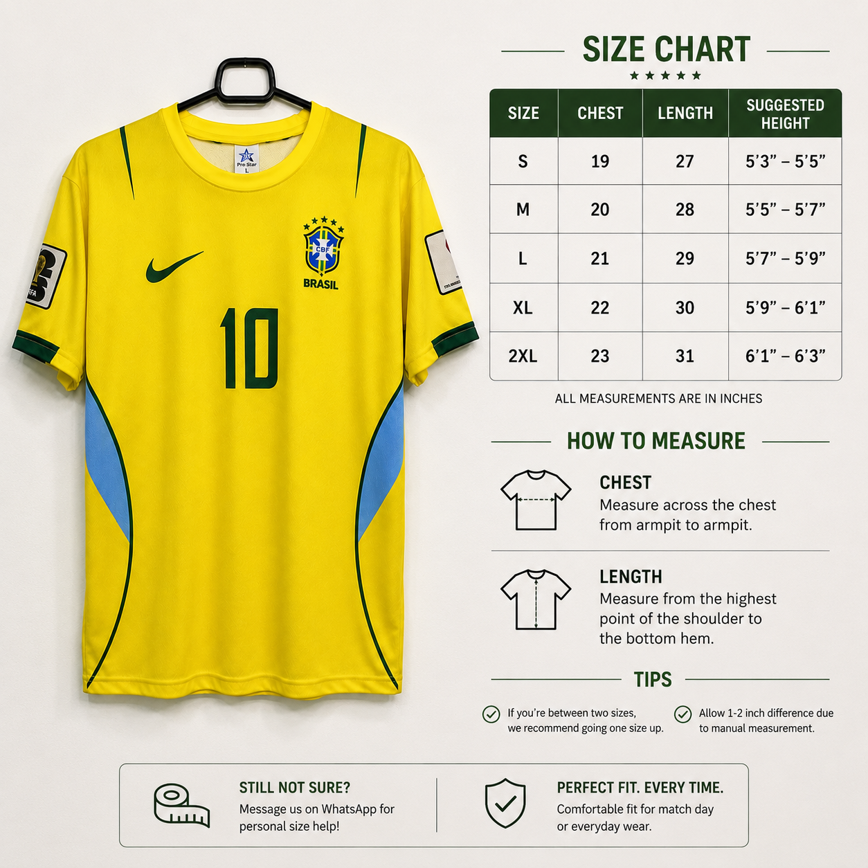 Brazil Home Jersey 2026